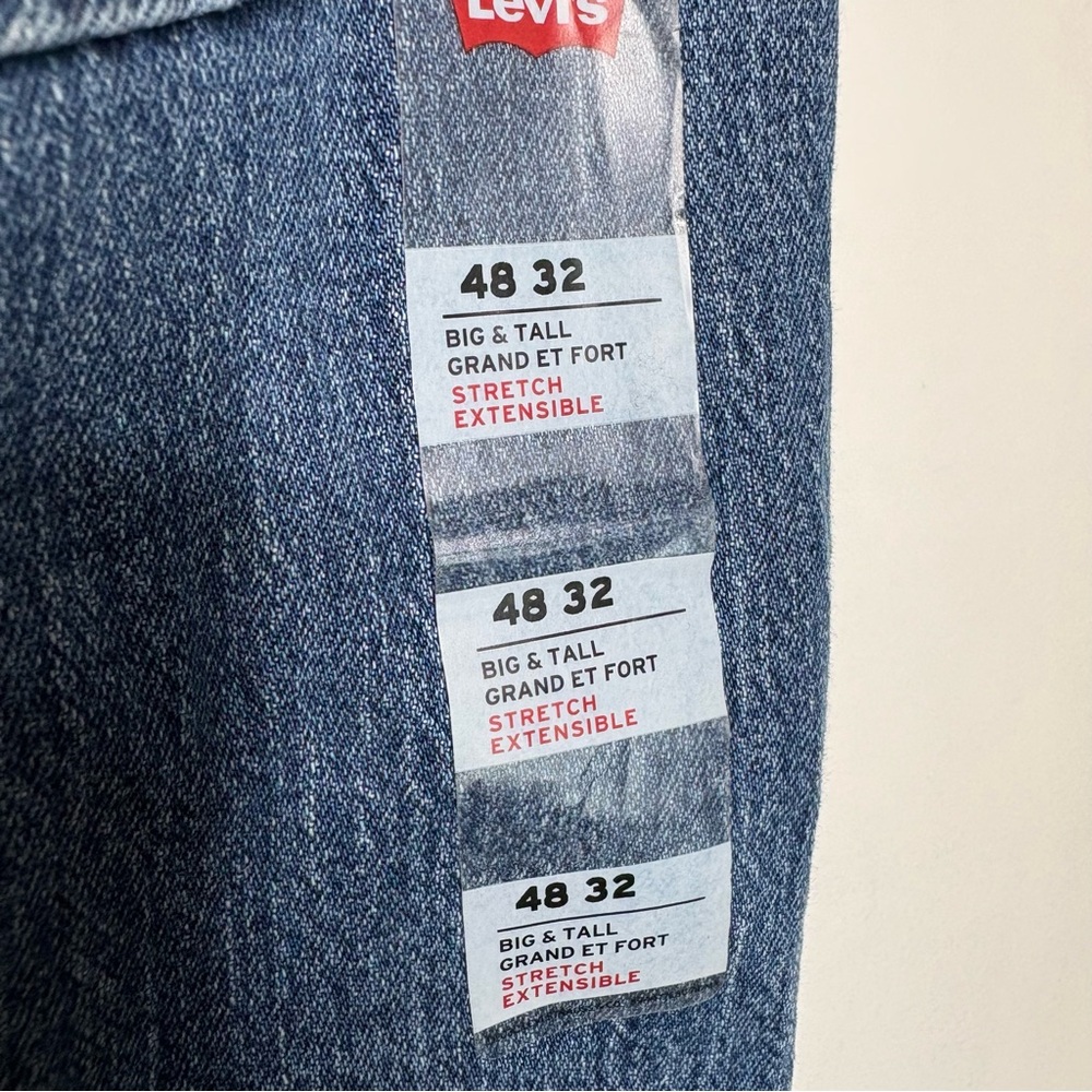 NWT Levis 505 Big & Tall 48/32 Stretch - Picture 9 of 14